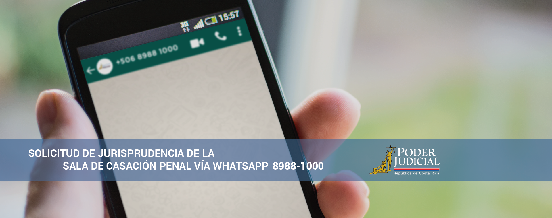 Contactar vía whatsapp para solicitar jurisprudencia de la sala de casación penal 