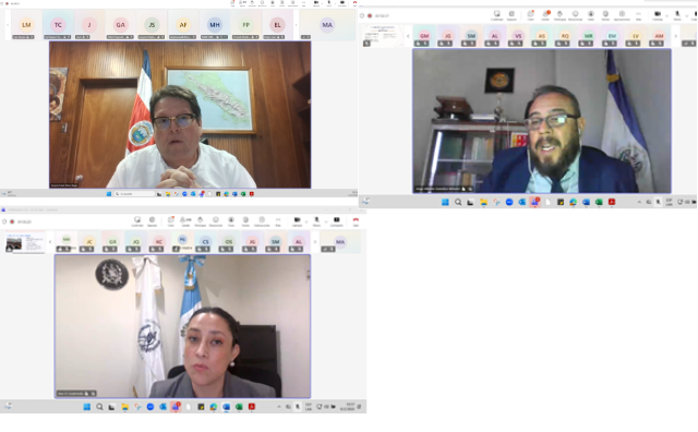 Primer Webinario del Grupo Especializado de Trabajo (GET) de Justicia Restaurativa del Consejo Judicial Centroamericano y del Caribe